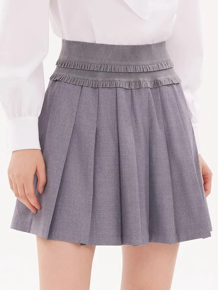 Preppy Pleated Skirt