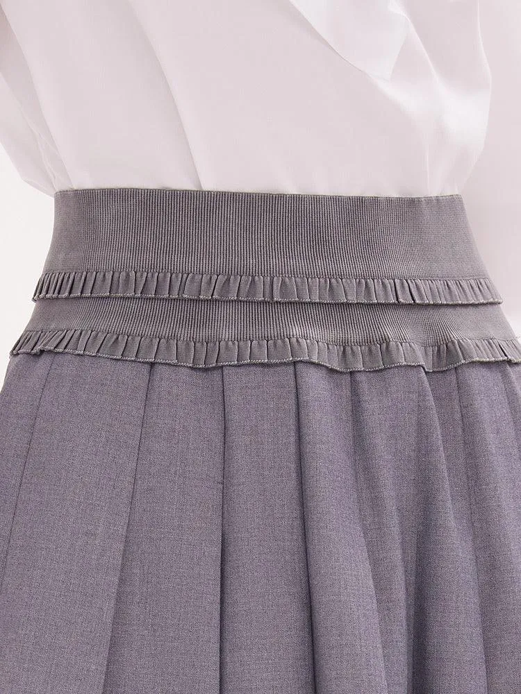 Preppy Pleated Skirt