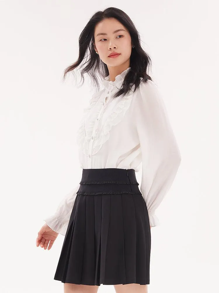 Preppy Pleated Skirt