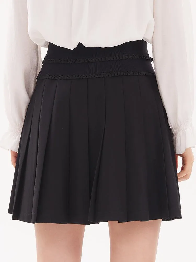 Preppy Pleated Skirt