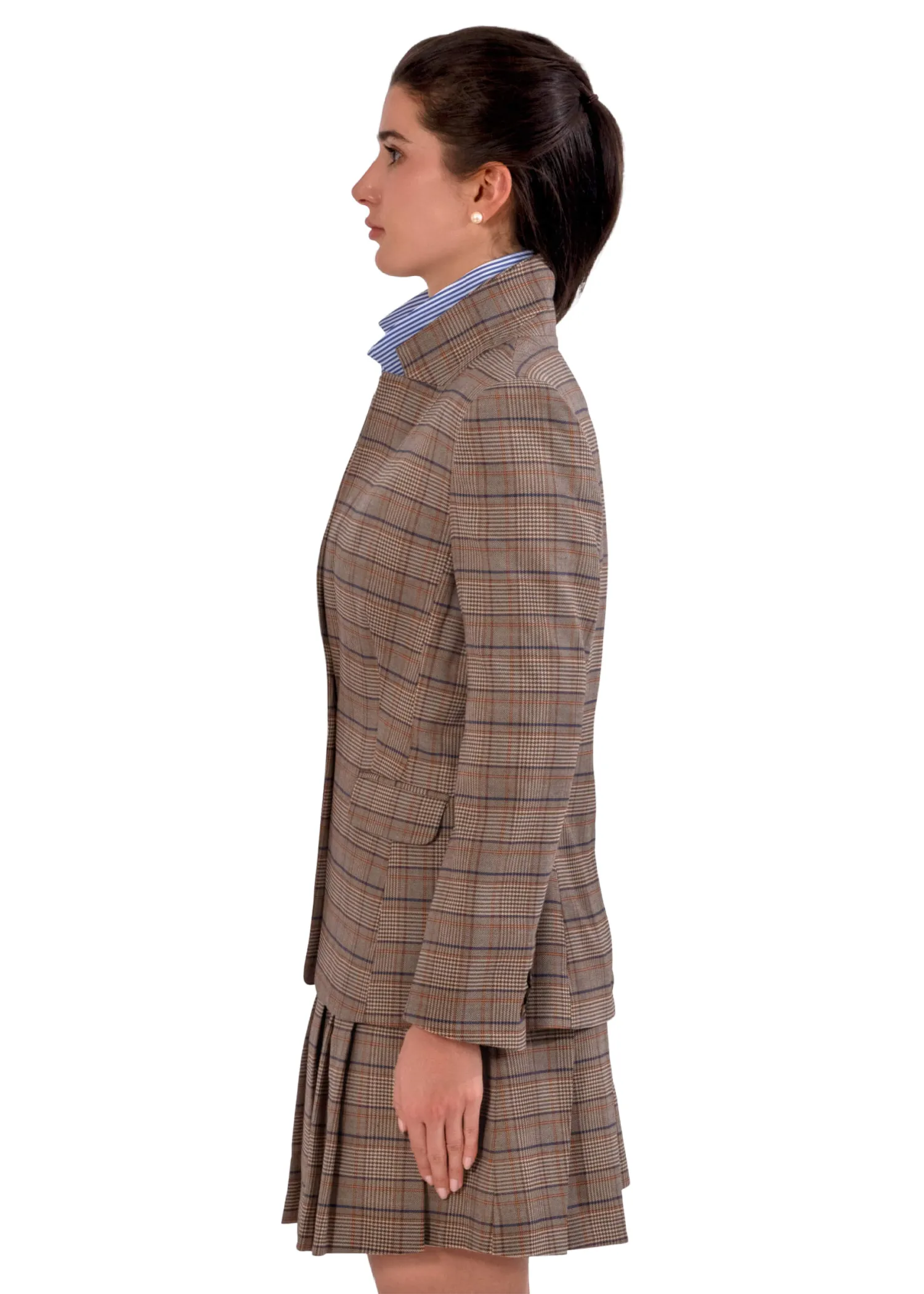 PREPSTER PLAID BLAZER