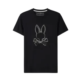 Psycho Bunny Vincent Graphic Tee (Black/Grey)