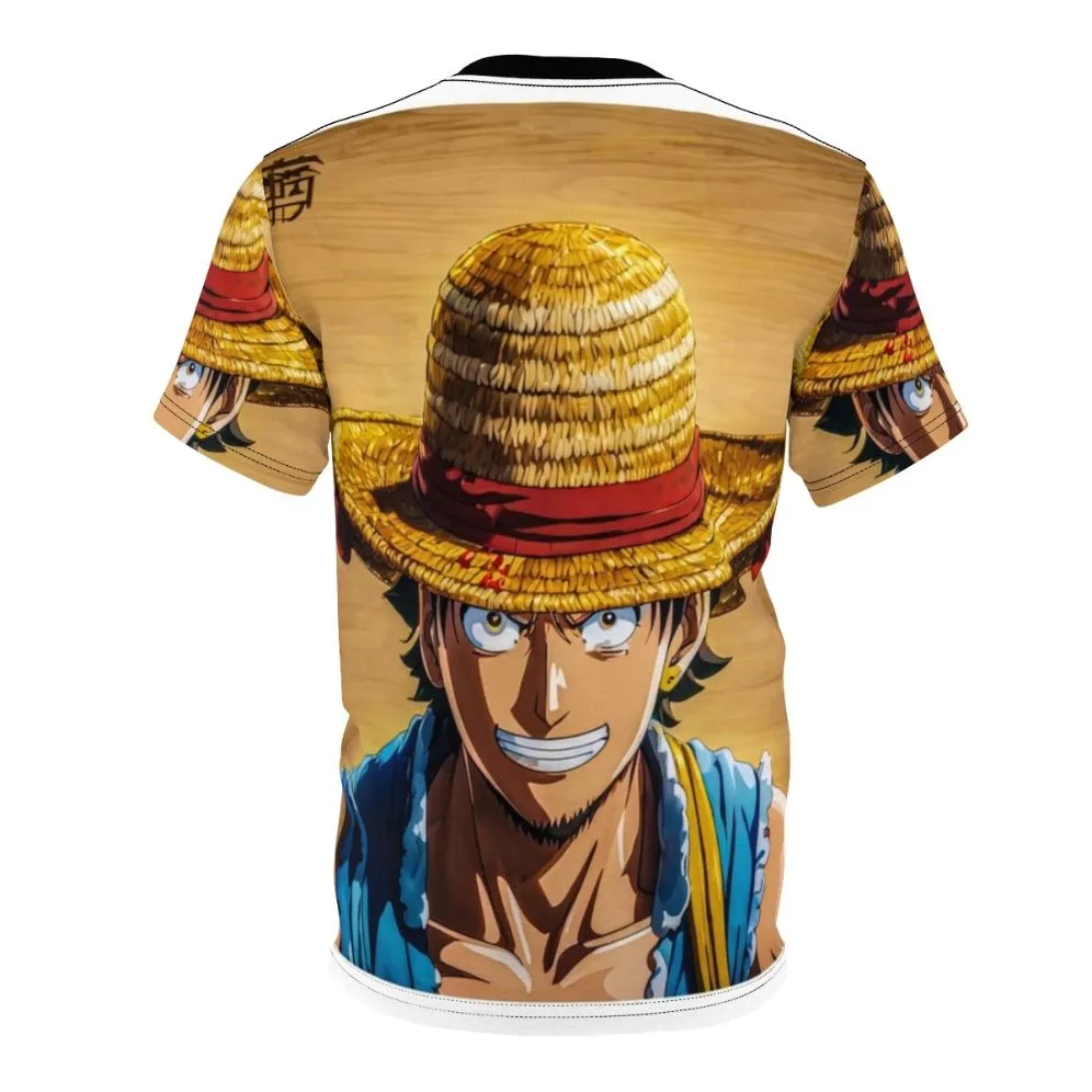 "Vibrant All-Over Print Graphic T-Shirt - Stylish and Versatile Apparel"