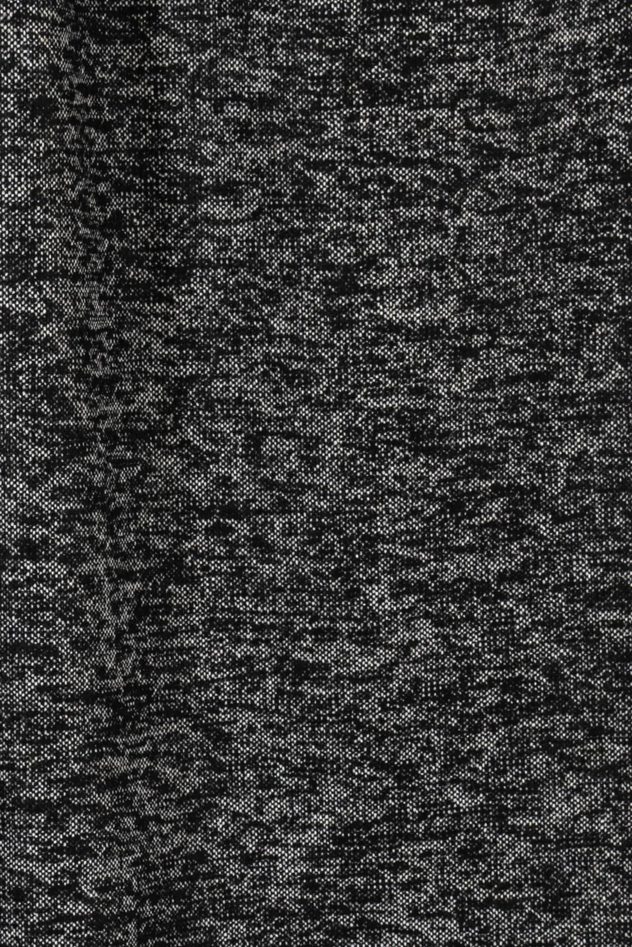 Salt And Pepper Italian Wool Blend Coating Woven