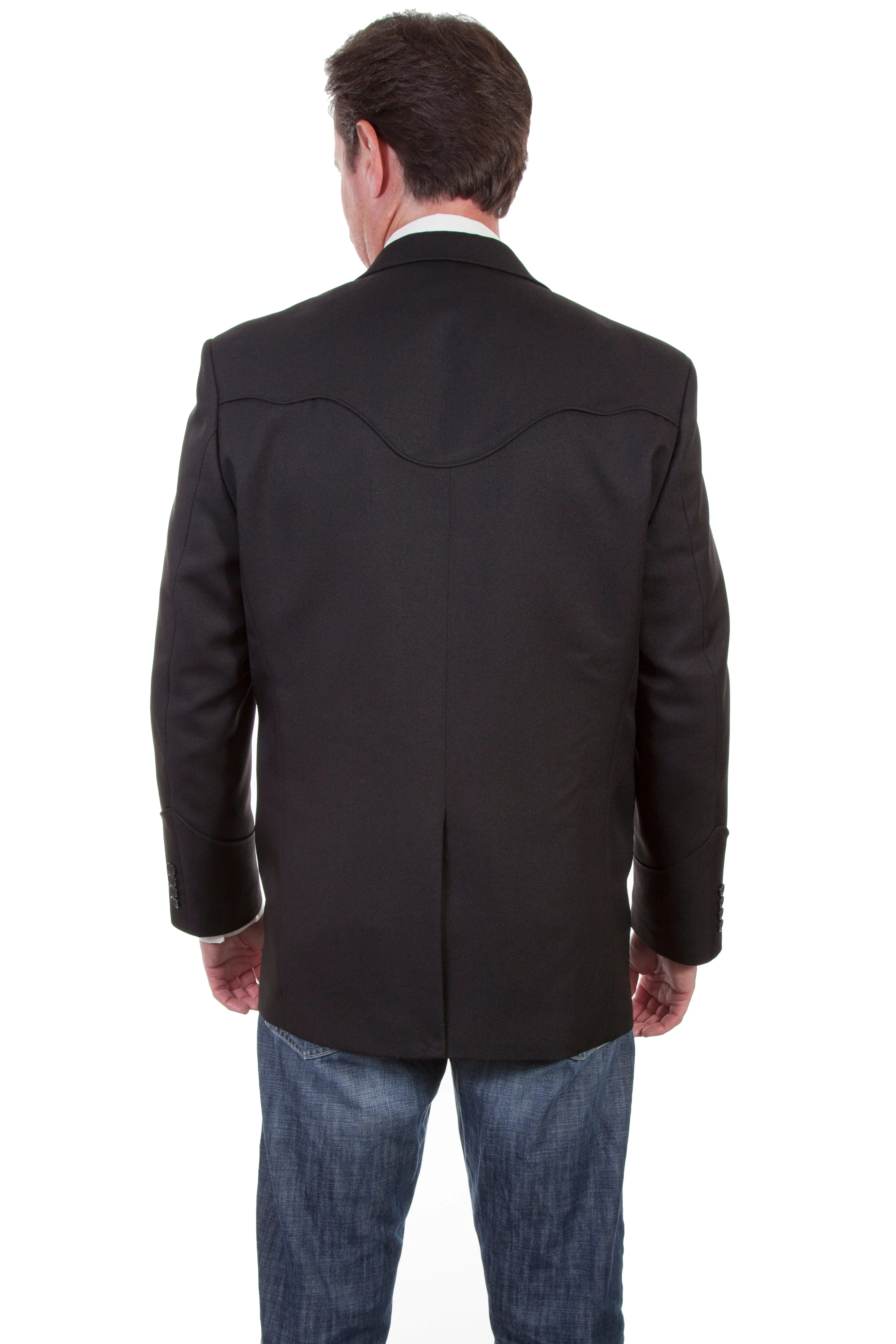 Scully Men's Black Western Blazer P-656S P-656SX