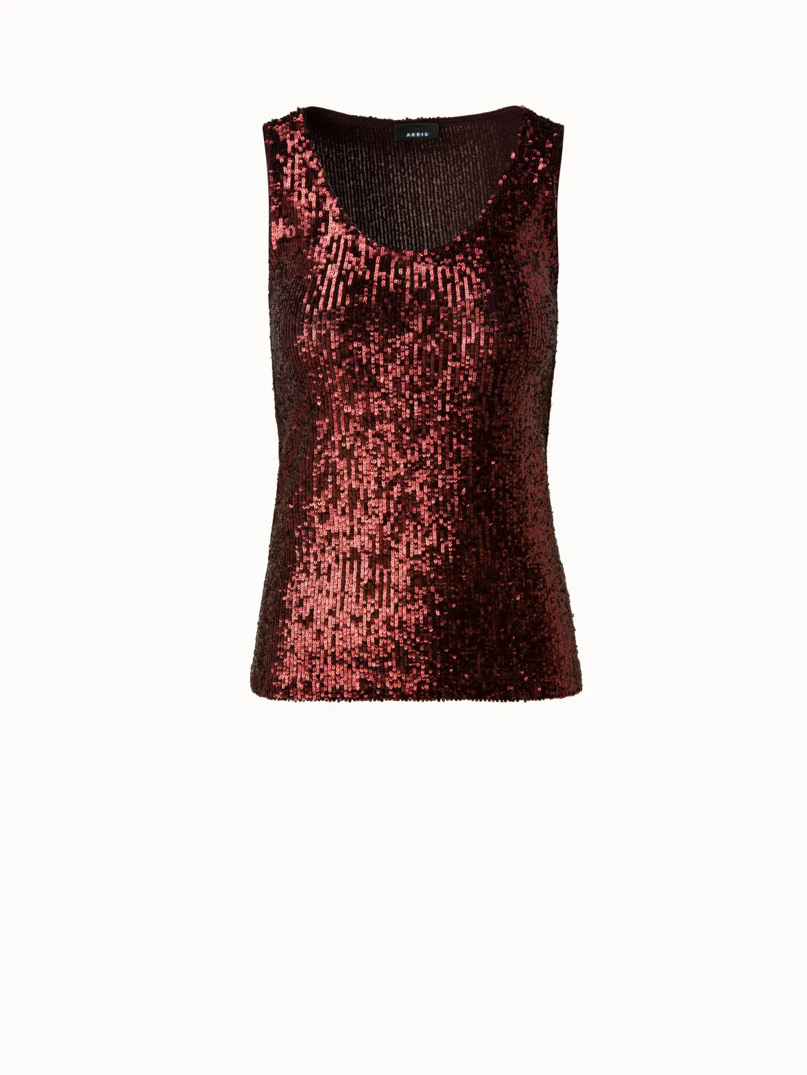 Sequins On Jersey Tank