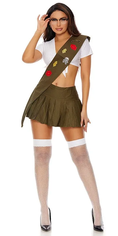 Sexy Flag Ceremony Girl Scout Halloween Costume