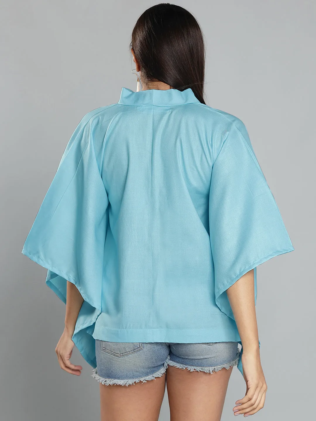 SkyBlue Kaftan Top - Enigma