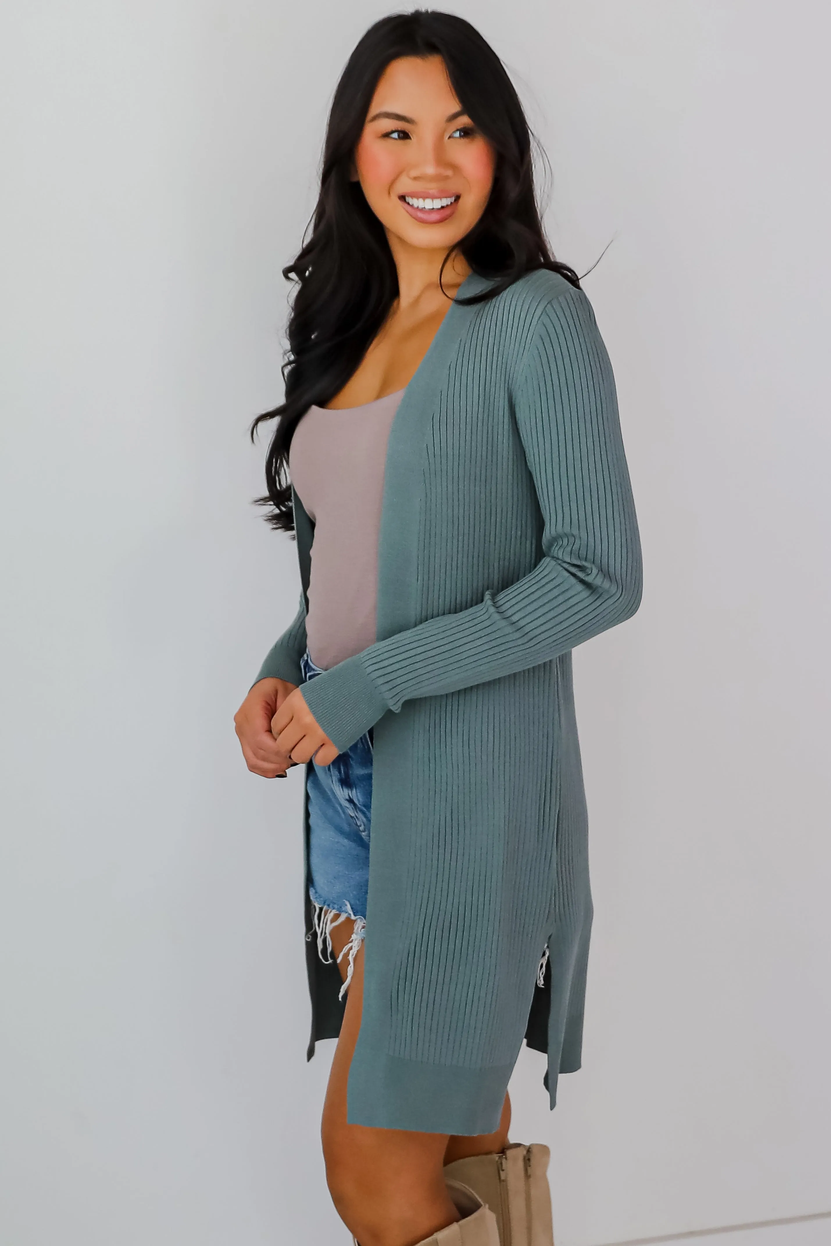 Sophie Ribbed Cardigan - DOORBUSTER