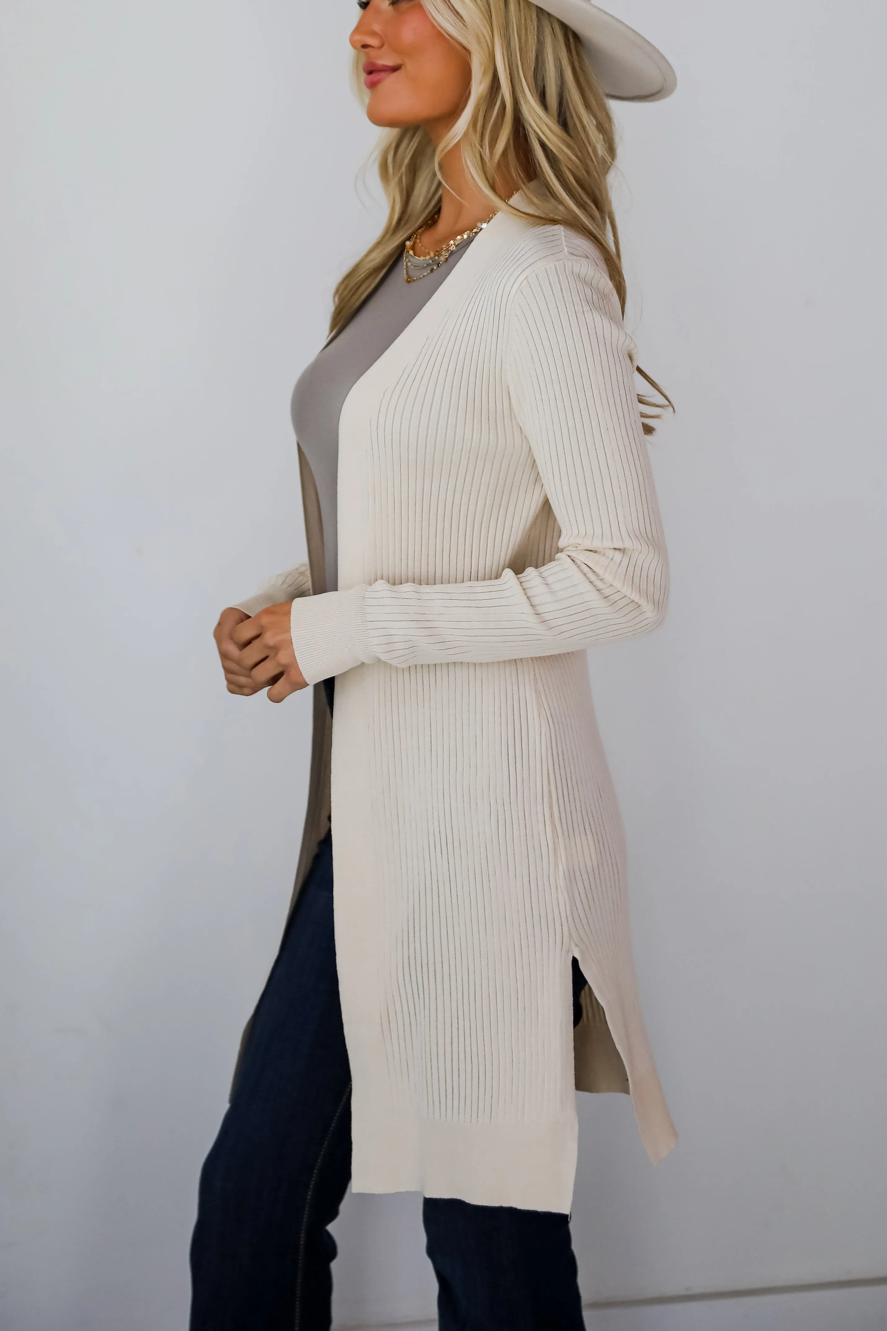 Sophie Ribbed Cardigan - DOORBUSTER