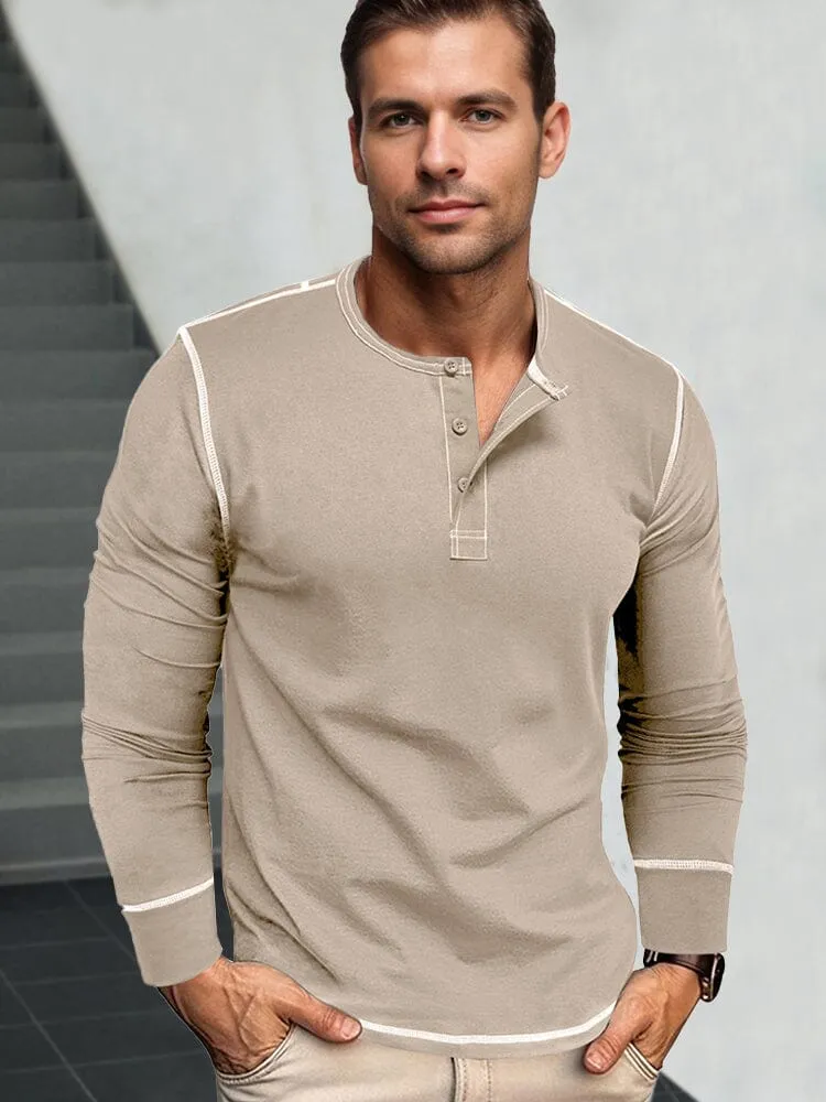 Stylish Soft Everyday Henley Shirt