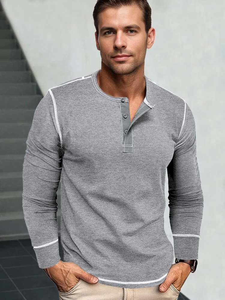 Stylish Soft Everyday Henley Shirt