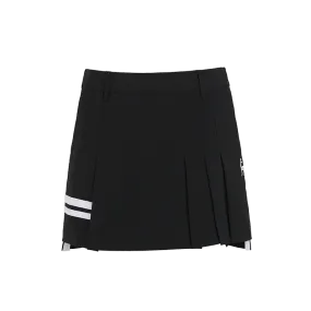 SVG Golf Black Stretch Pleated Quick-dry Skirt