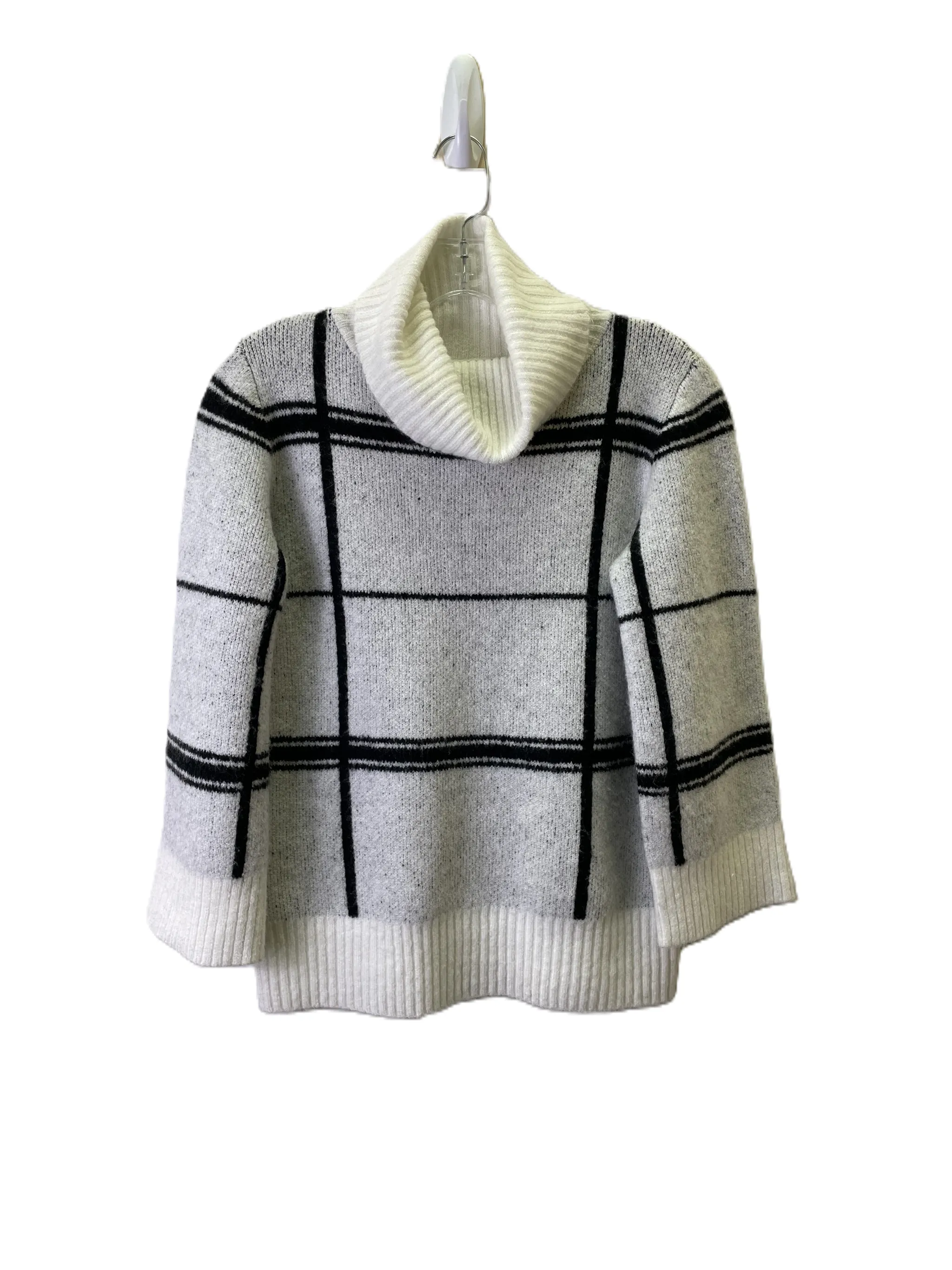 Sweater By Ann Taylor In Black & White, Size: Xsp