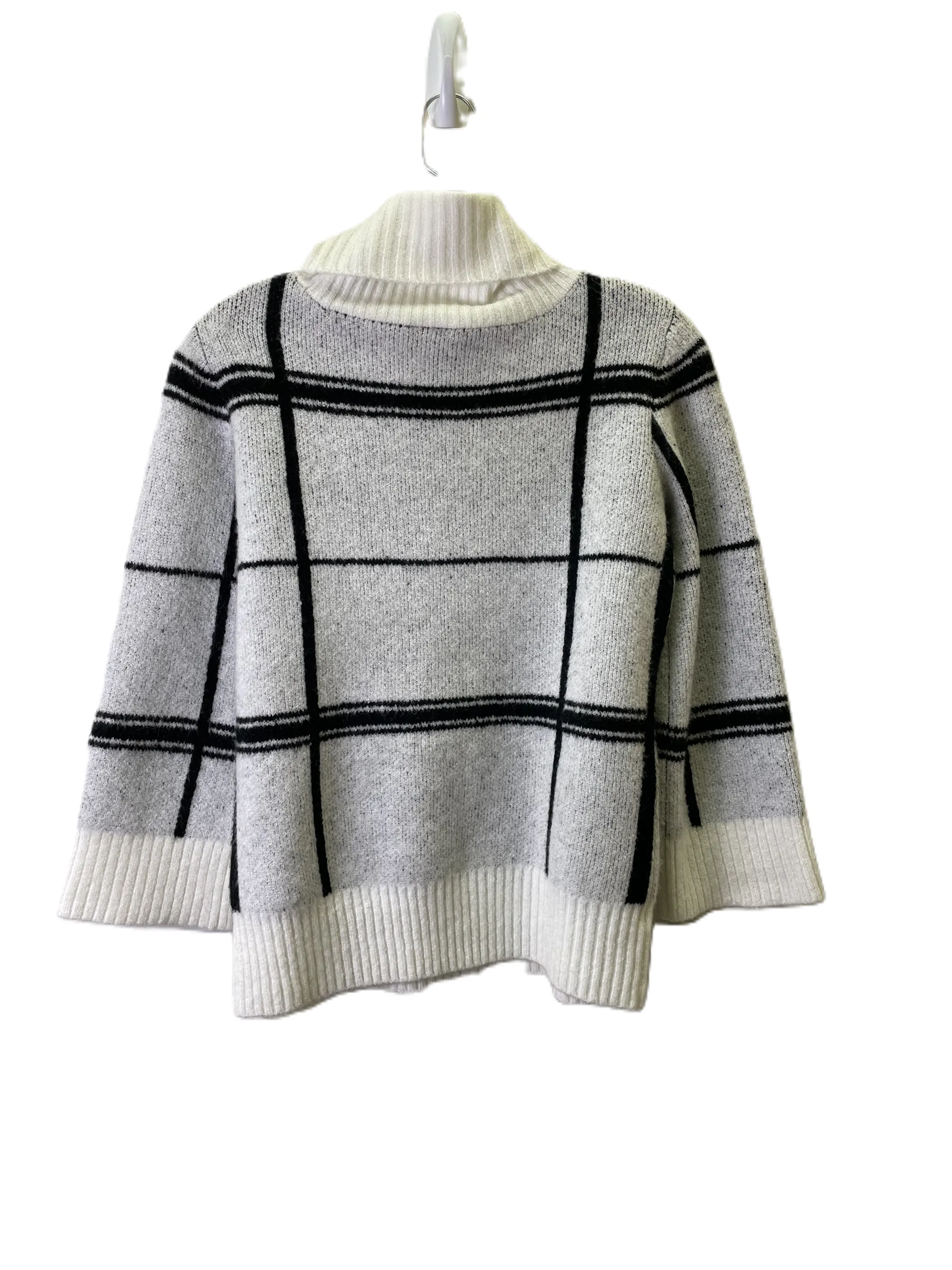 Sweater By Ann Taylor In Black & White, Size: Xsp