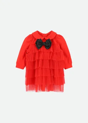 Tallulah Baby Dress Red