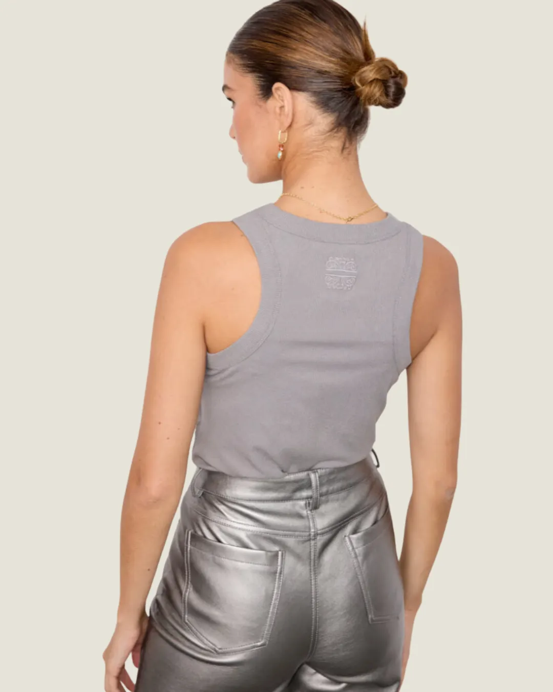 The Edith: Grey Tank Top