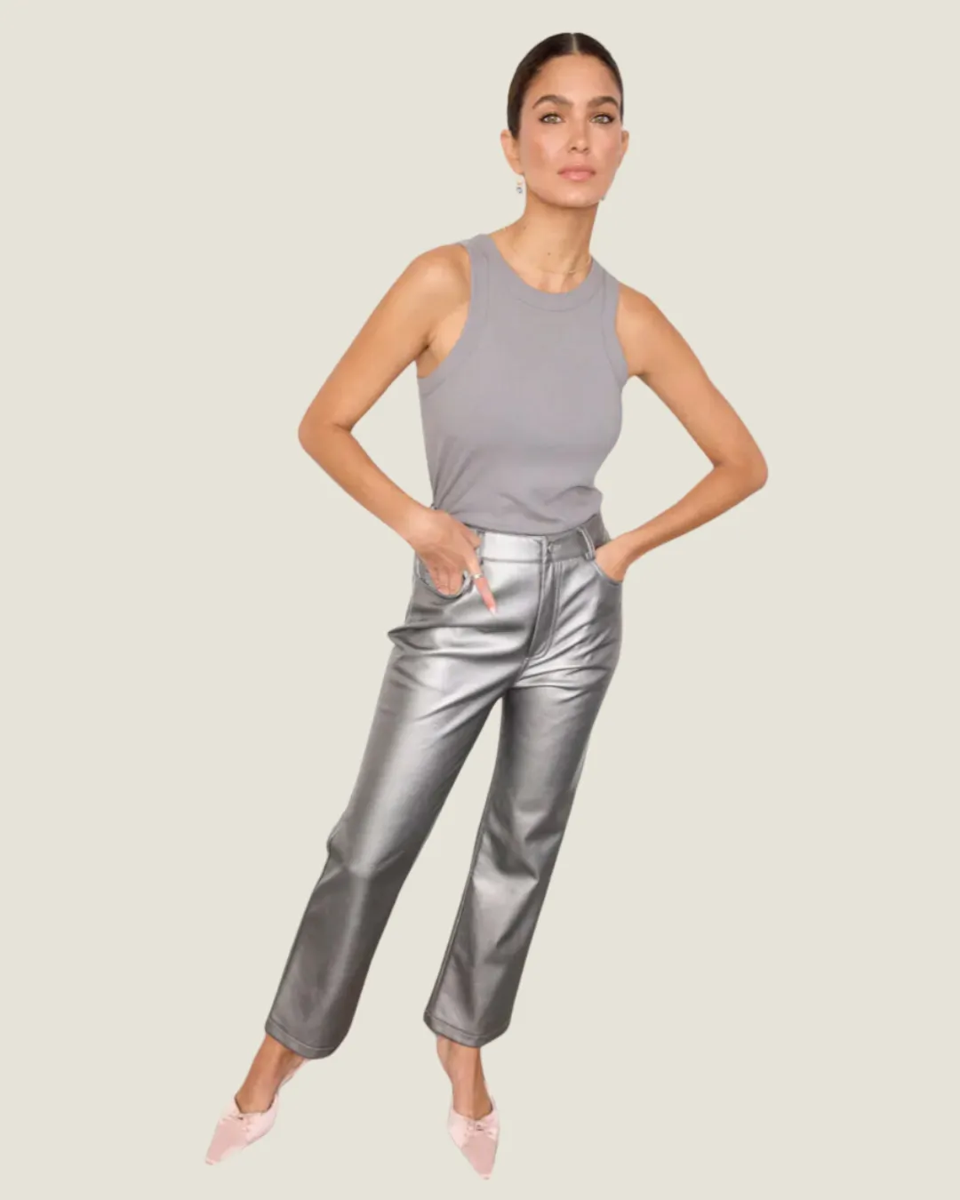 The Edith: Grey Tank Top