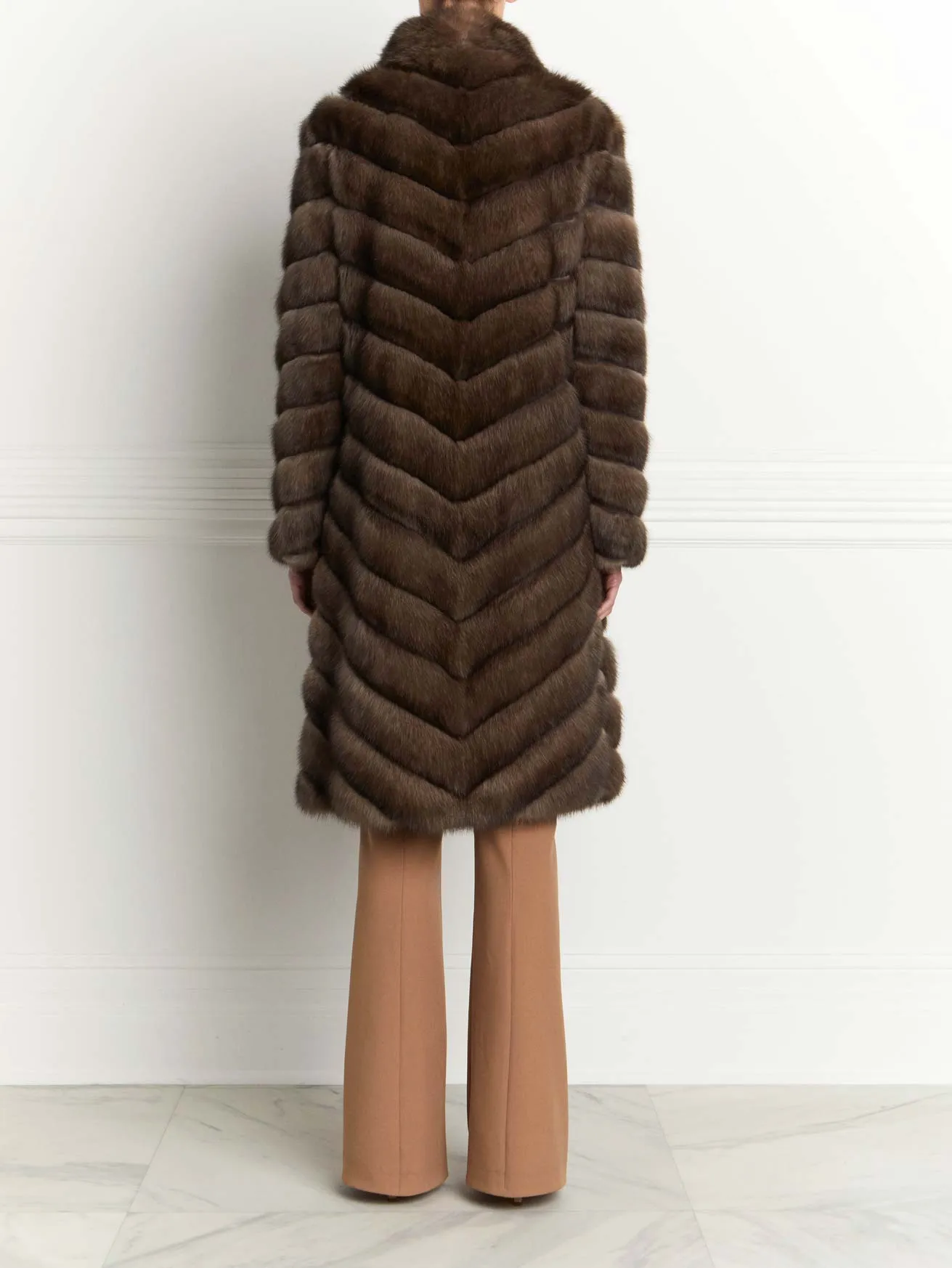 The Genevieve Russian Sable Fur Coat