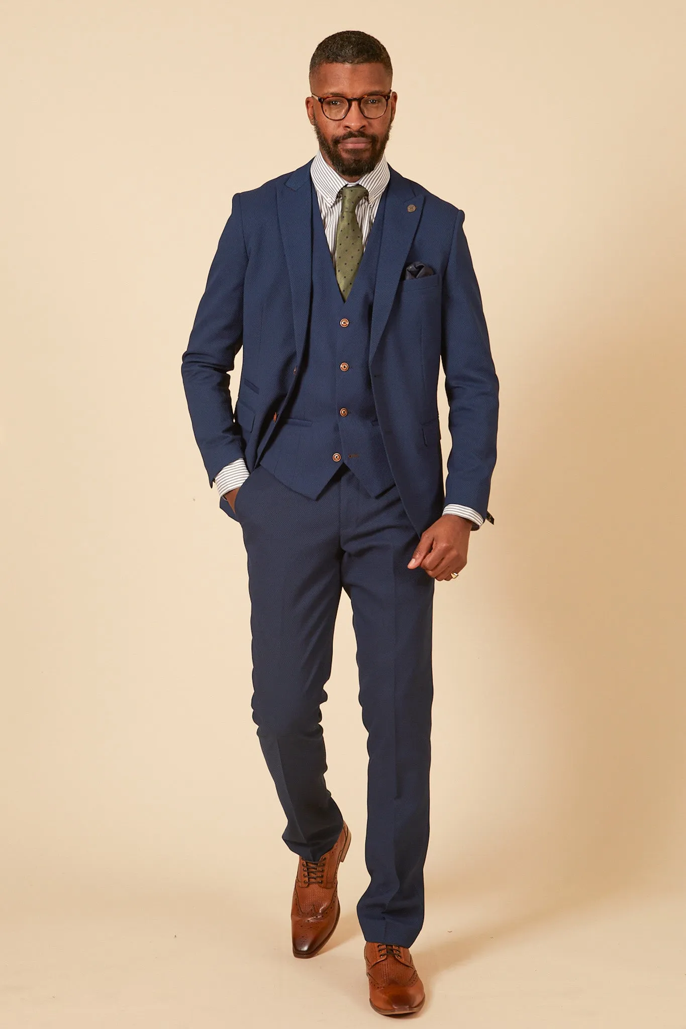 The Leicester City F.C. Collection - MAX Royal Blue Suit As Worn By Harry Winks