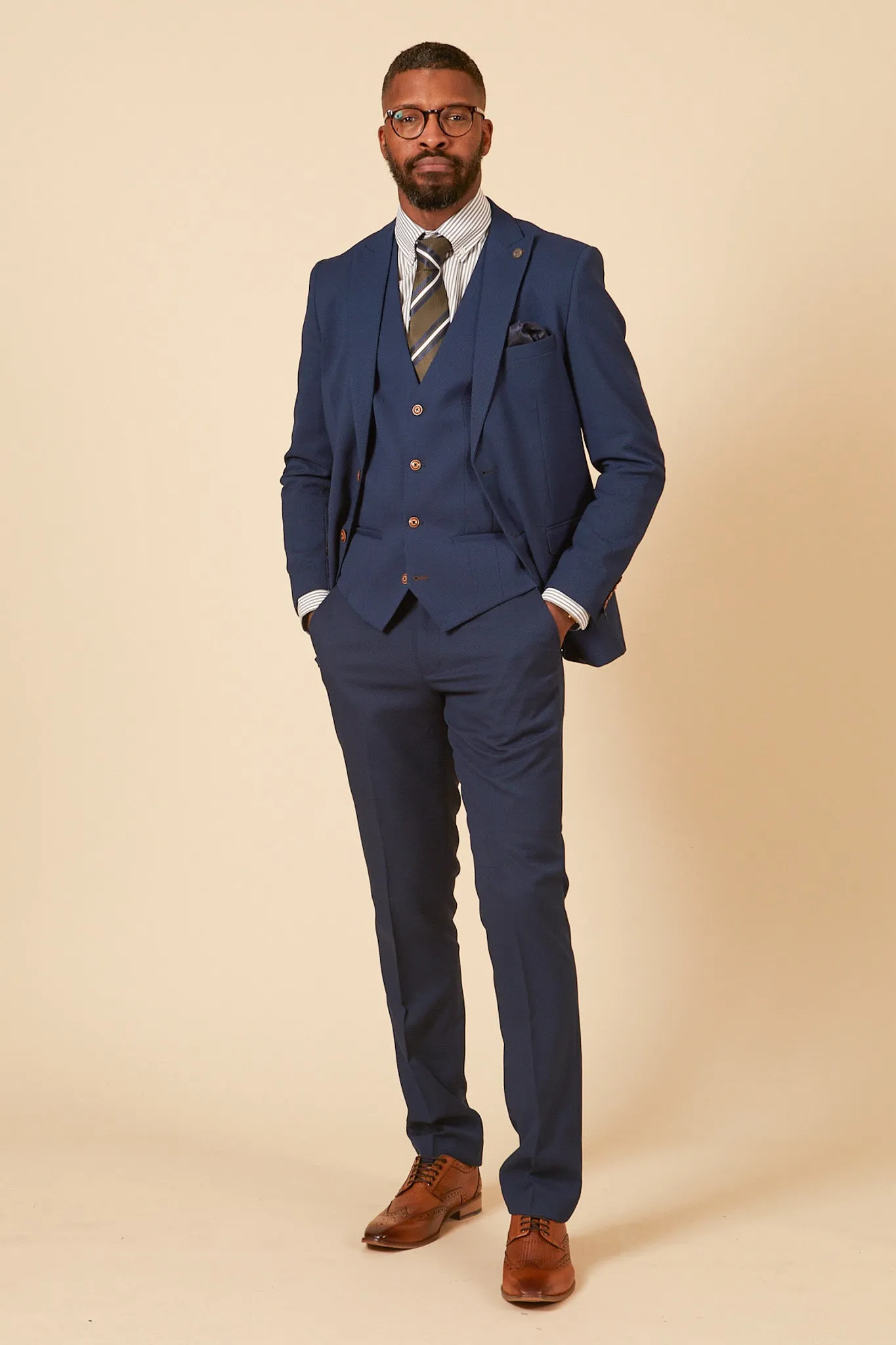 The Leicester City F.C. Collection - MAX Royal Blue Suit As Worn By Mads Hermansen