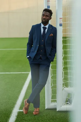 The Leicester City F.C. Collection - MAX Royal Blue Suit As Worn By Wilfred Ndidi