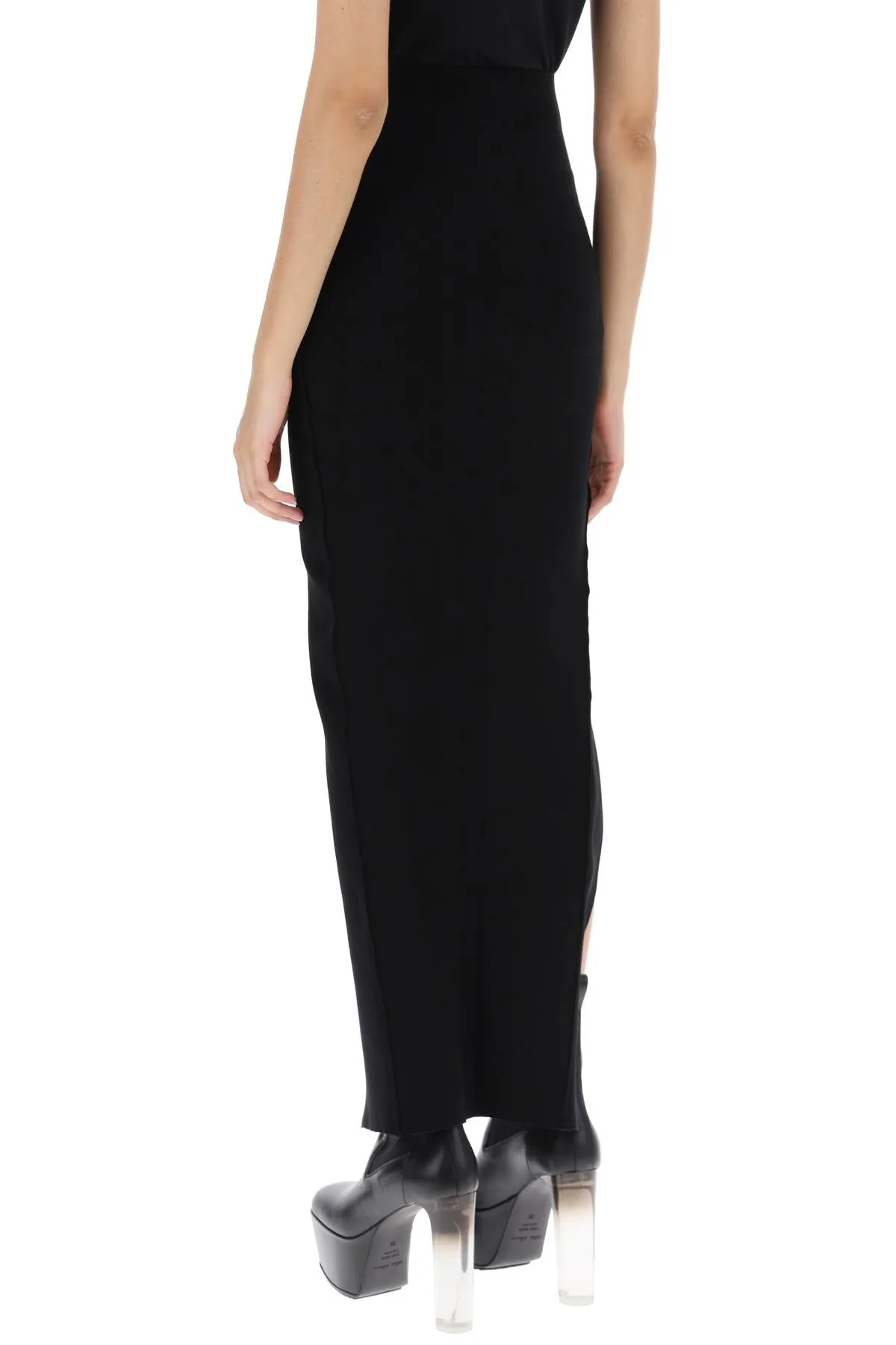 'theresa' long skirt with slit