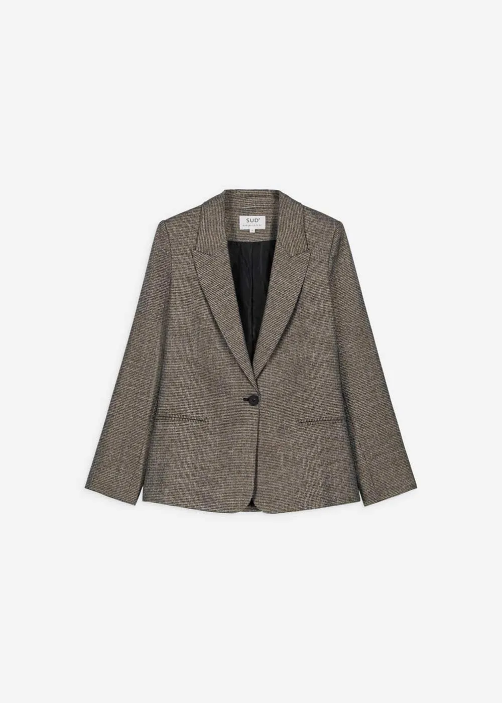 Veste de tailleur pied de poule