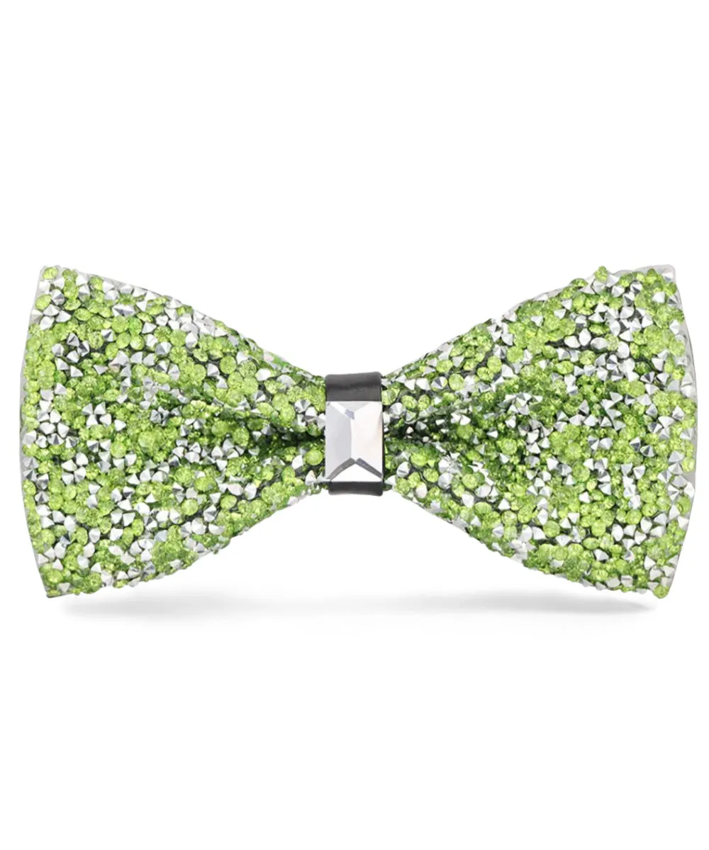 Vittorio Farina Men's Rhinestone Bow Tie in Gift Box