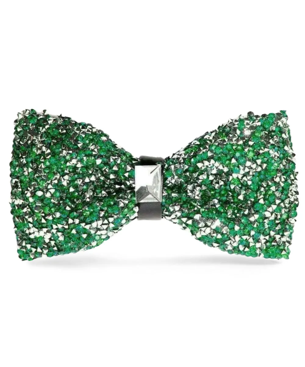 Vittorio Farina Men's Rhinestone Bow Tie in Gift Box