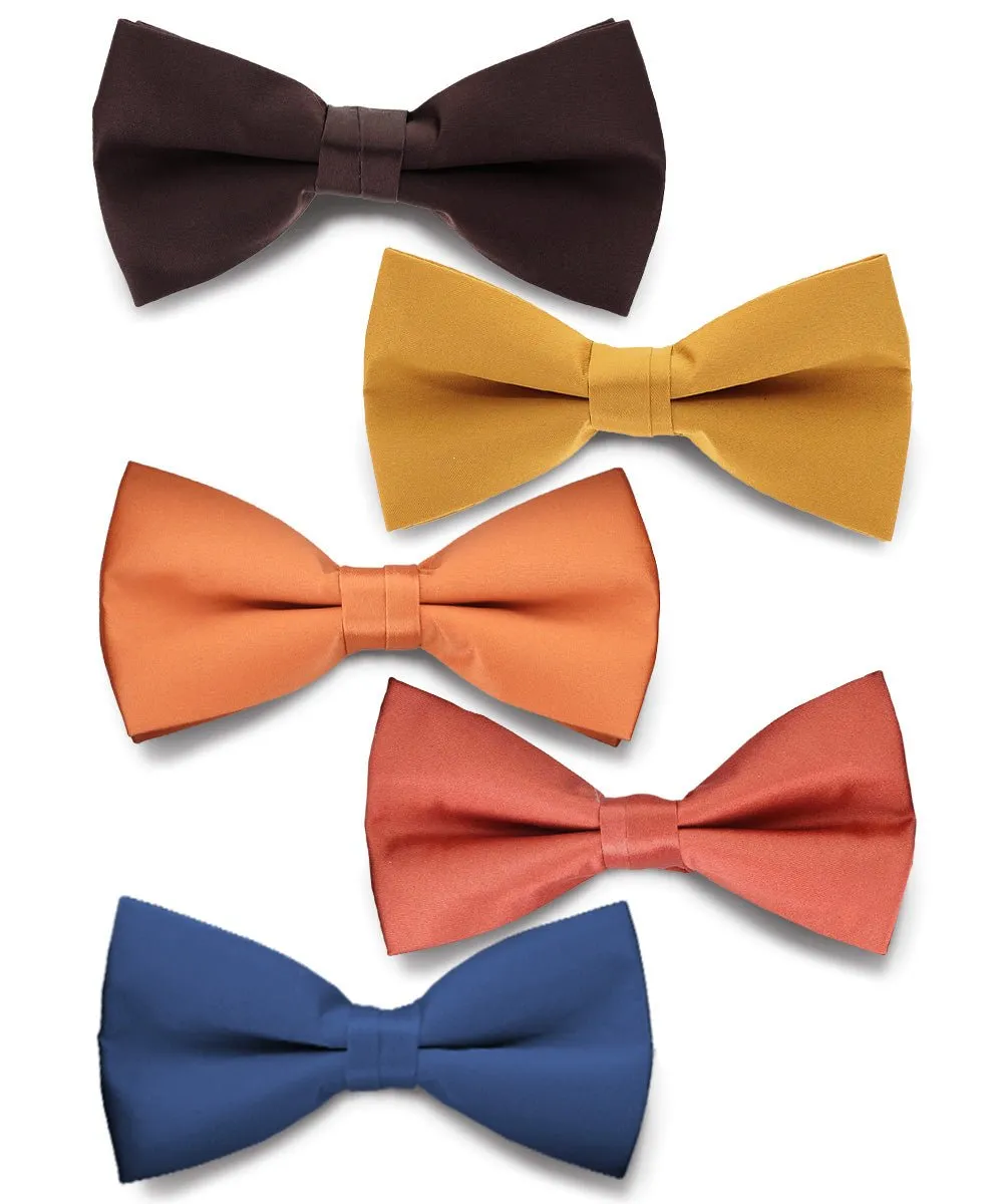 Vittorio Farina Men's Satin Bow Tie in Gift Box (Multipack)