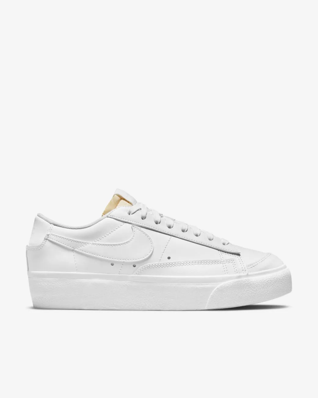 W BLAZER LOW PLATFORM - WHITE/WHITE