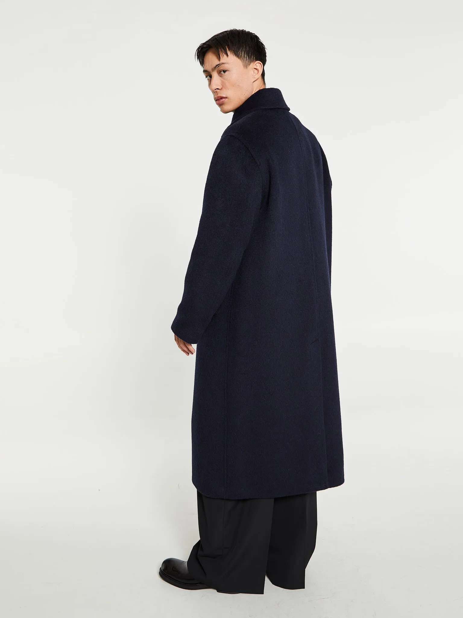 Winter Coat in Navy