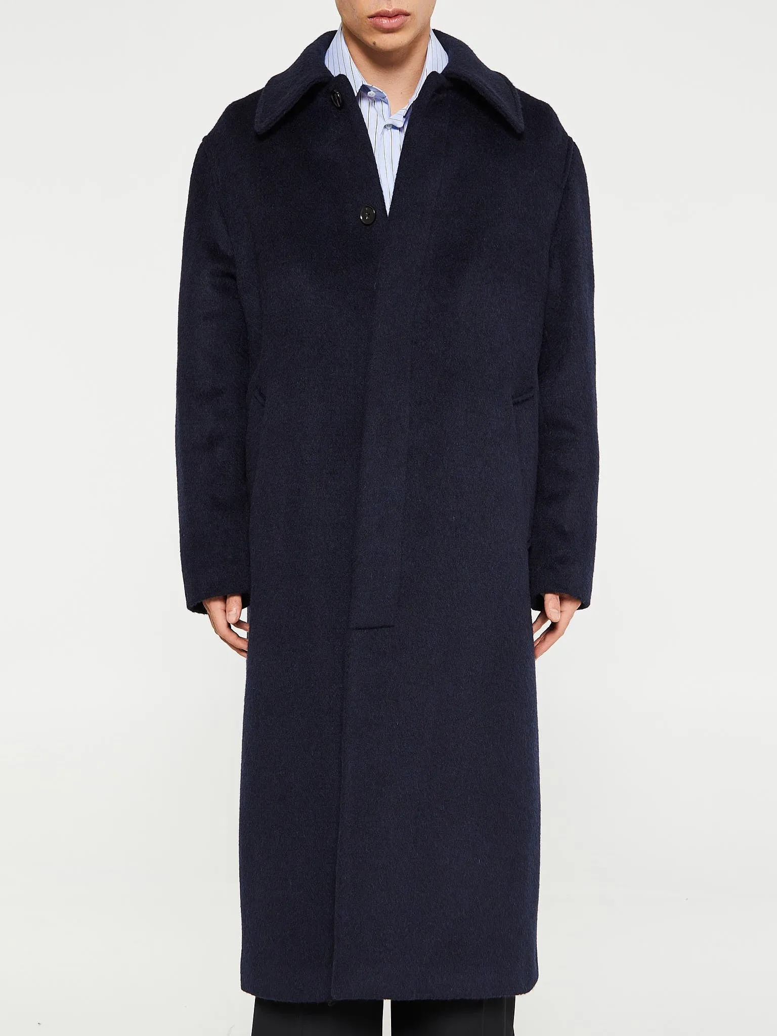 Winter Coat in Navy