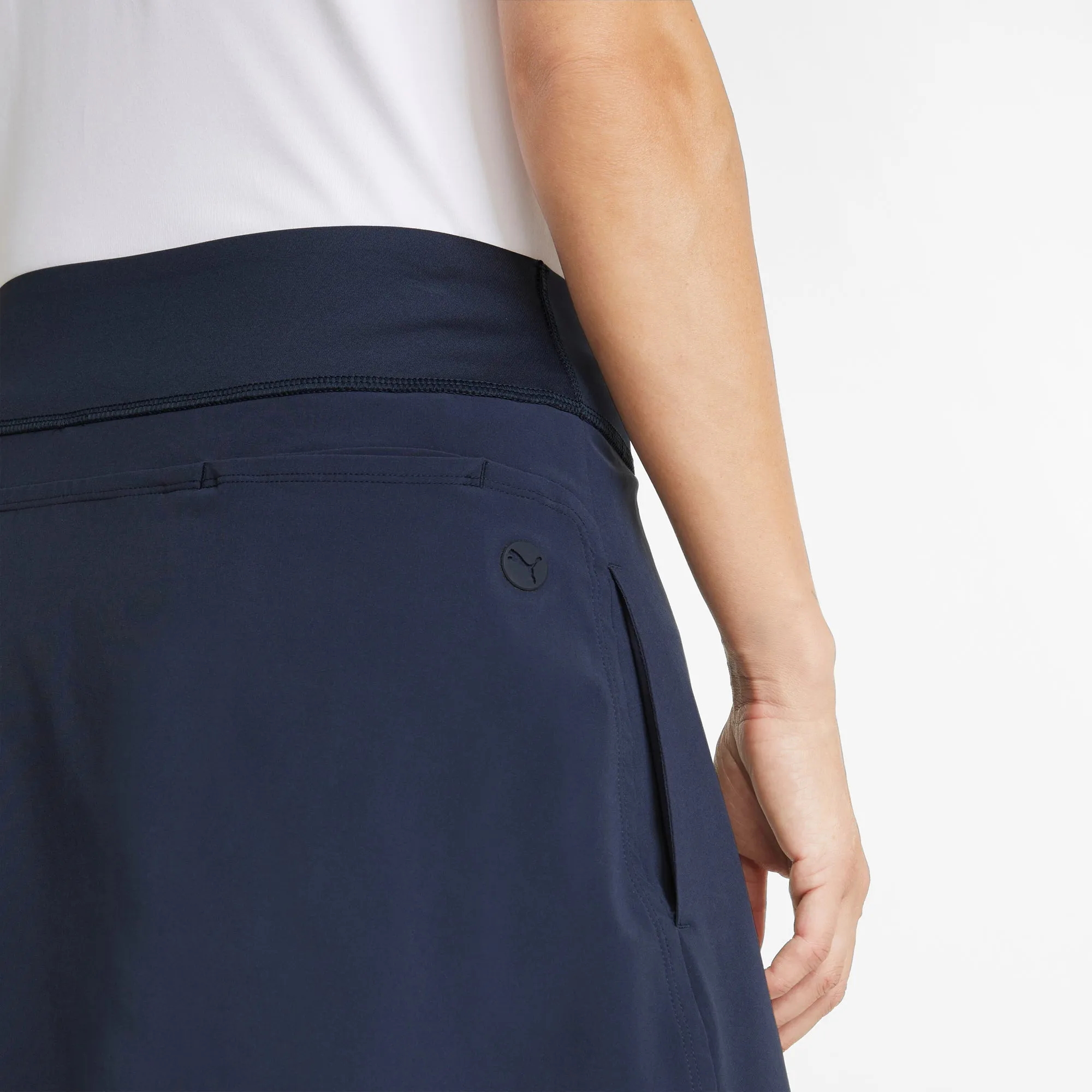 Women's PWRSHAPE Solid Golf Skirt | Navy Blazer