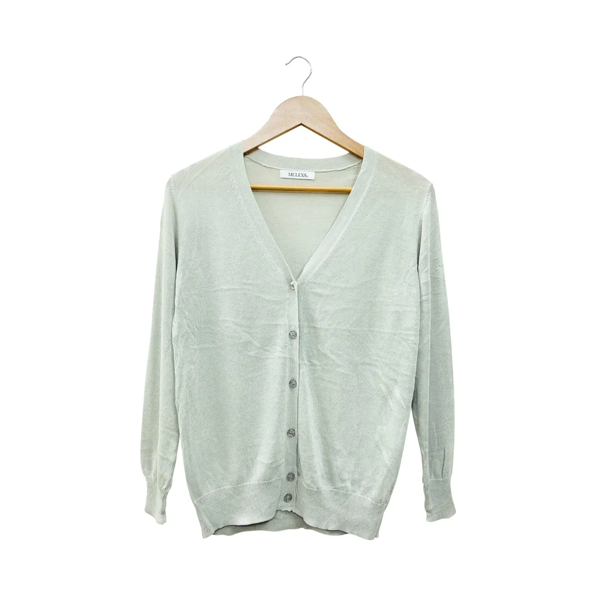 Women's V-neck Button Knitted Thin Sweater