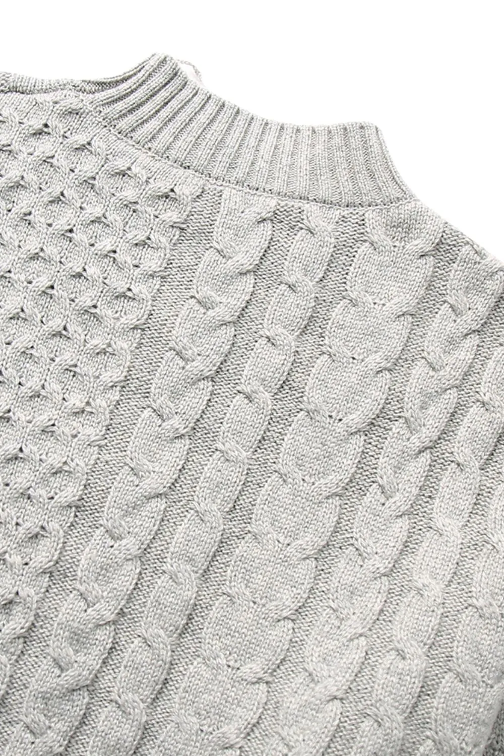 'Zemfira' Studded Distressed Knit Sweater